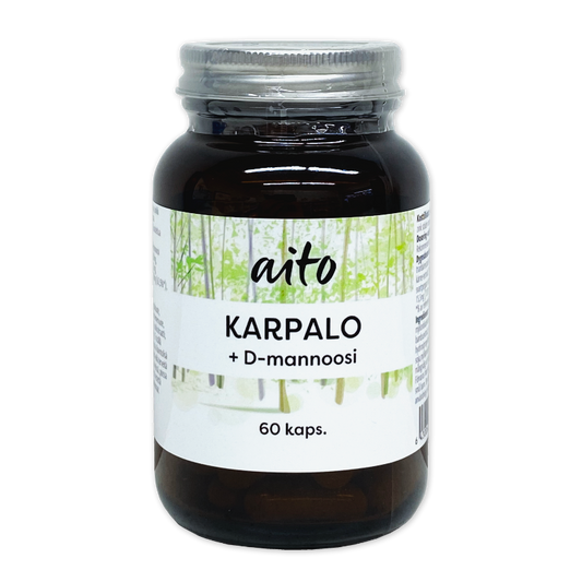 Aito Karpalo + D-mannoosi 60 kapselia