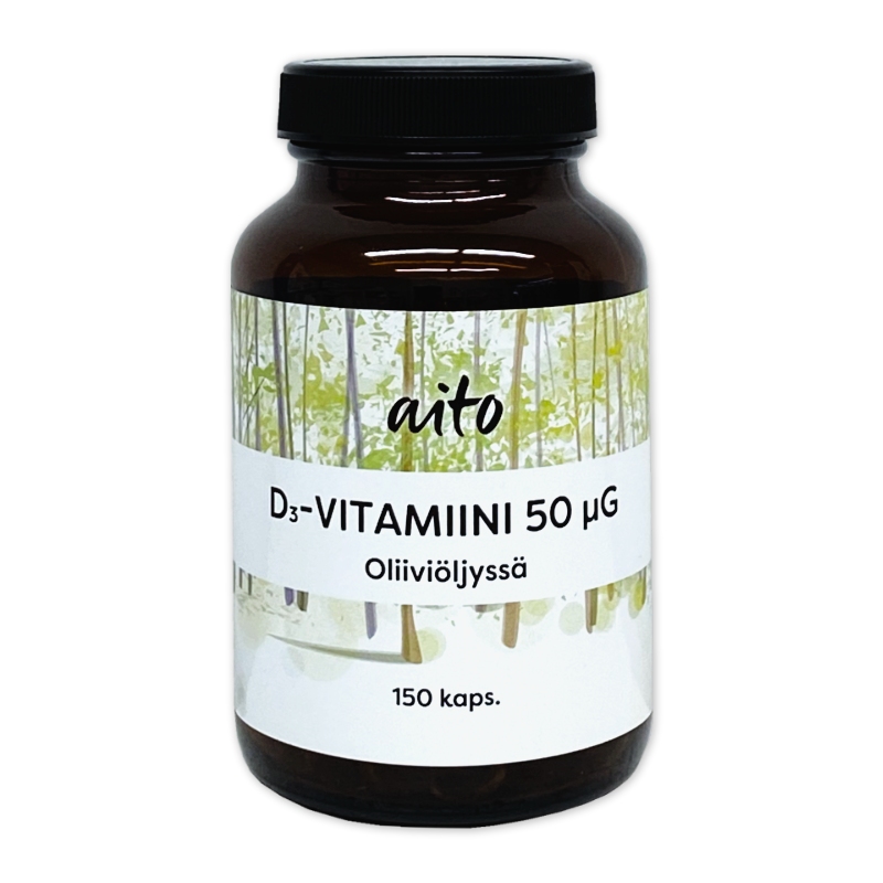 Aito D3-vitamiini 50µg
