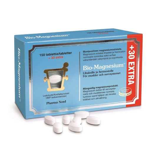 Bio-Magnesium 180 tablettia