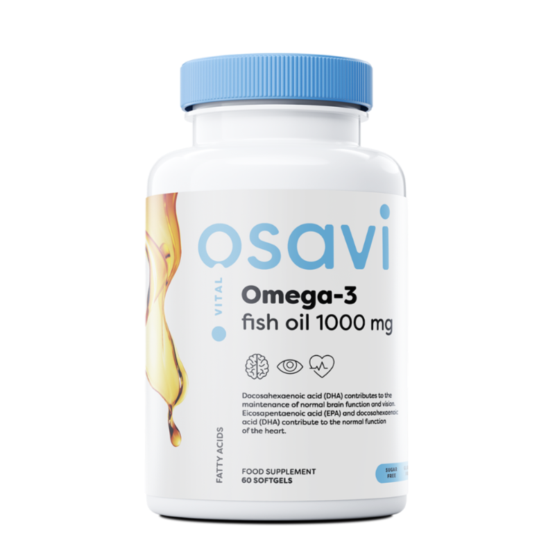 Omega-3 fiskolja 1000mg
