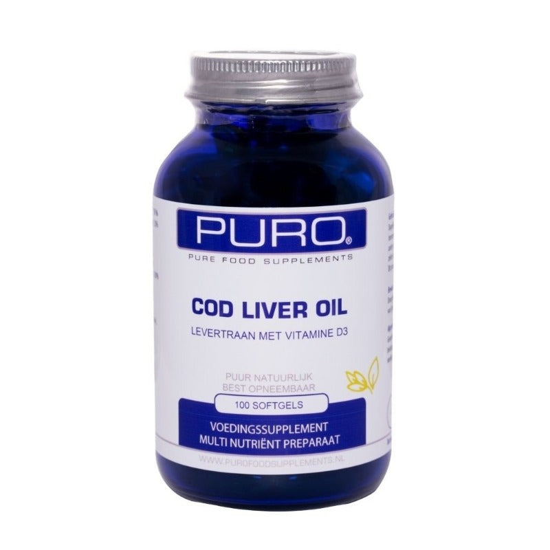 Puro Cod Liver Oil 100 kapselia