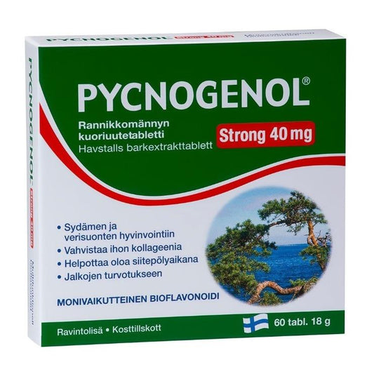 Pycnogenol Strong 40mg 60 tablettia