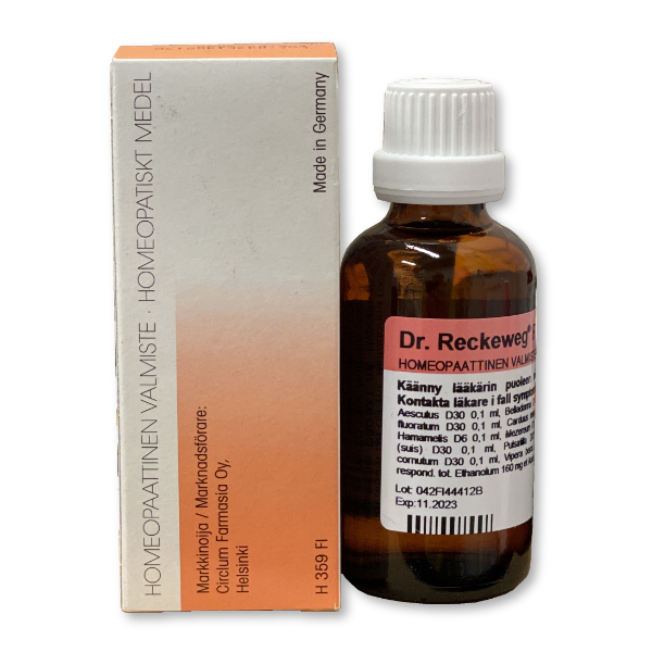 Homeopaattinen R34-Tippa Lääkevalmiste